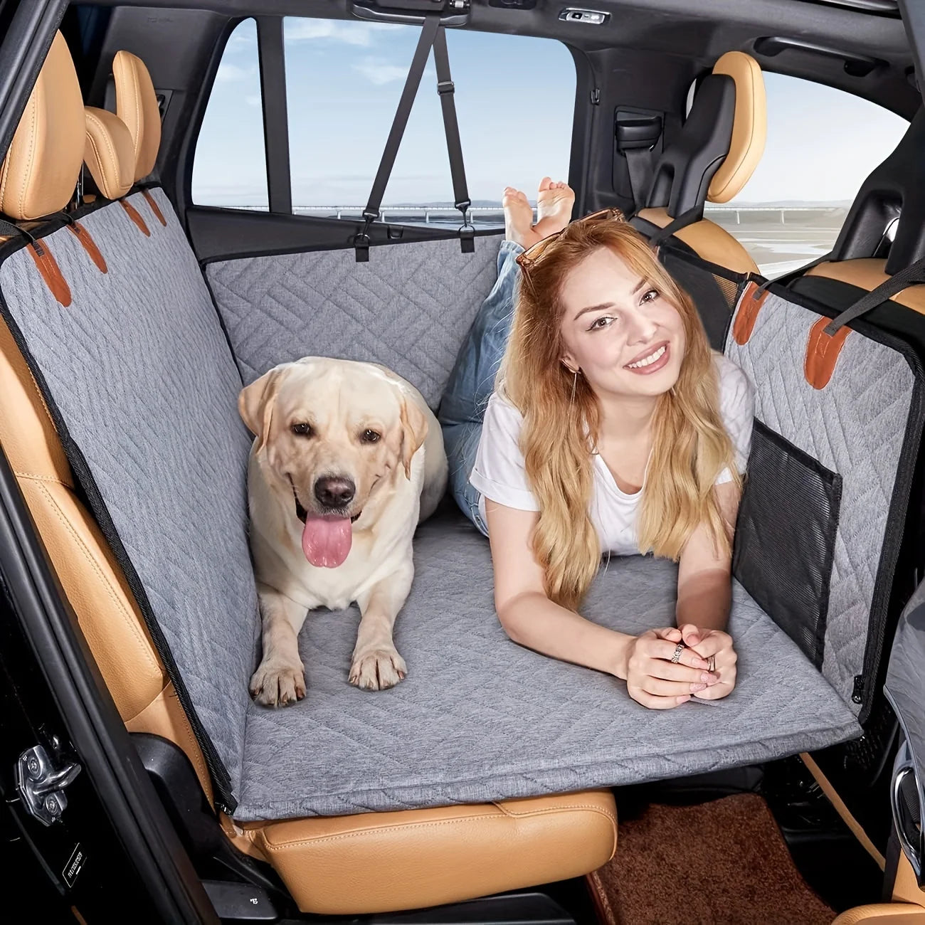 Premium Pet Car Seat Cover for Comfort and Protection